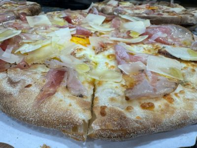 pizza de guancale